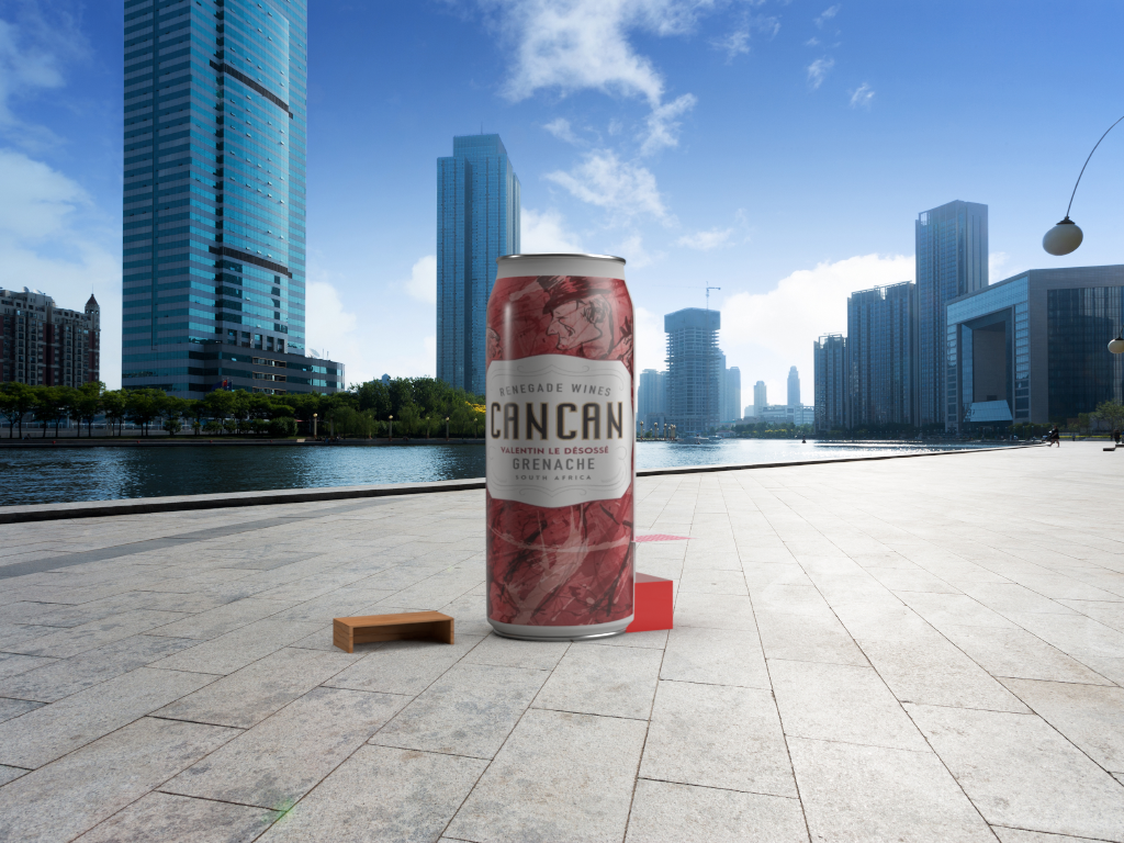 Pop-up concept shop for Cancan, designed as part of the launching marketing campaign
